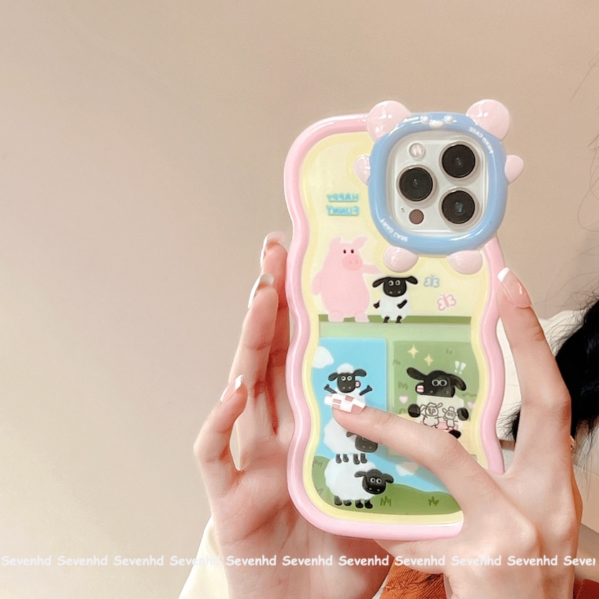 Ốp Điện Thoại Họa Tiết Quái Vật Xinh Xắn Dành Cho iPhone 13 12 11 Pro Max Xs Max Xr X 7 8 6 6s Plus
