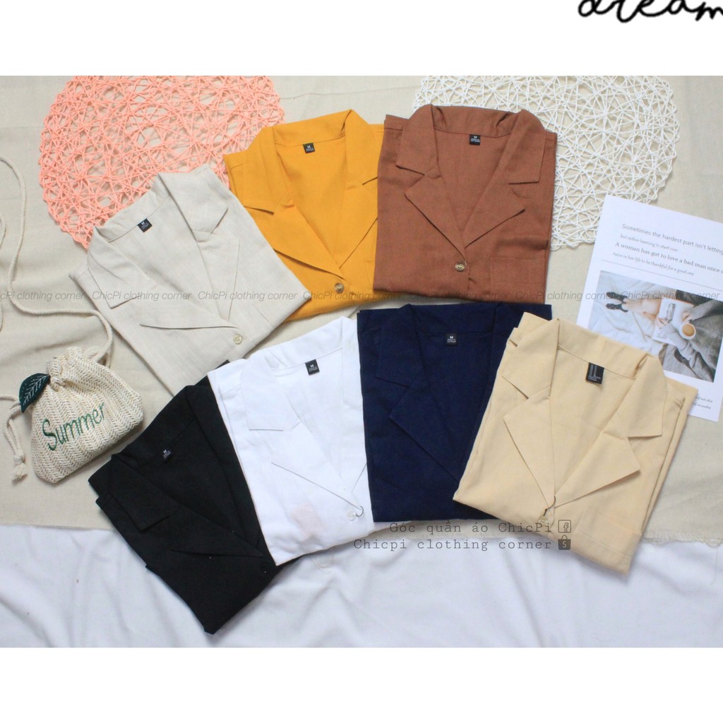 🍒 ÁO SƠMI LINEN NỮ TÍNH 🍒 | BigBuy360 - bigbuy360.vn