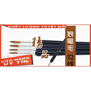 Bút lông, cọ vẽ móng, cọ tỉa nét nhỏ Marie's (số 0 -7)
