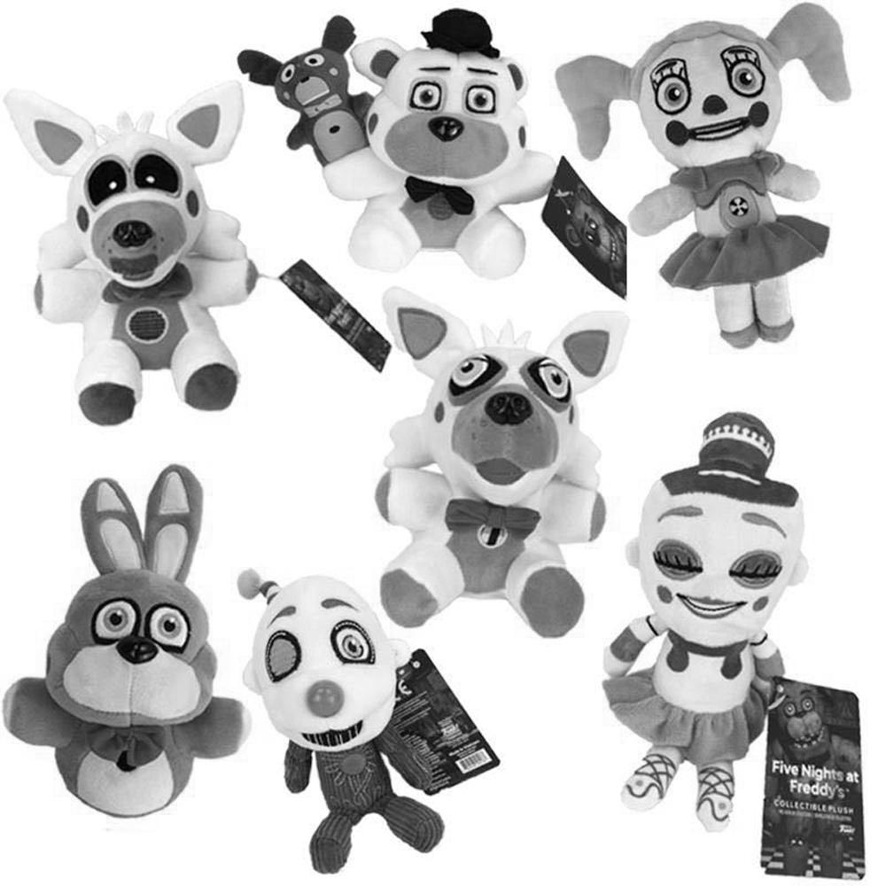 Gấu Nhồi Bông 18cm Trong Phim Hoạt Hình Chica Bonnie Duck FNAF Nightmare Freddy