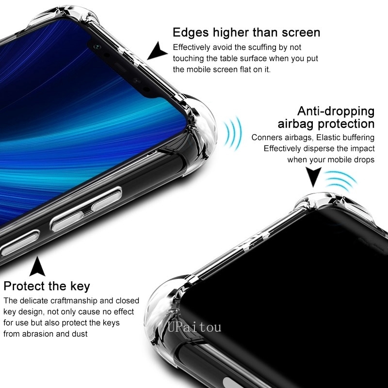 Clear Casing Samsung Galaxy M51 A21s A51 A71 A20s A50 A6 A8 Plus J4 J6 J8 2018 Ốp lưng nhựa trong suốt siêu mỏng