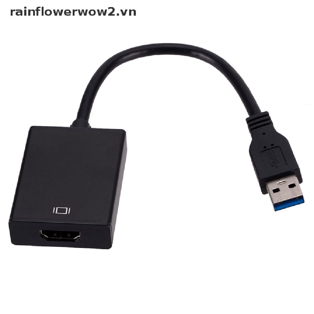Cáp Chuyển Đổi USB 3.0 Sang HDMI Cho Windows 7 / 8 / 10 PC 1080P
