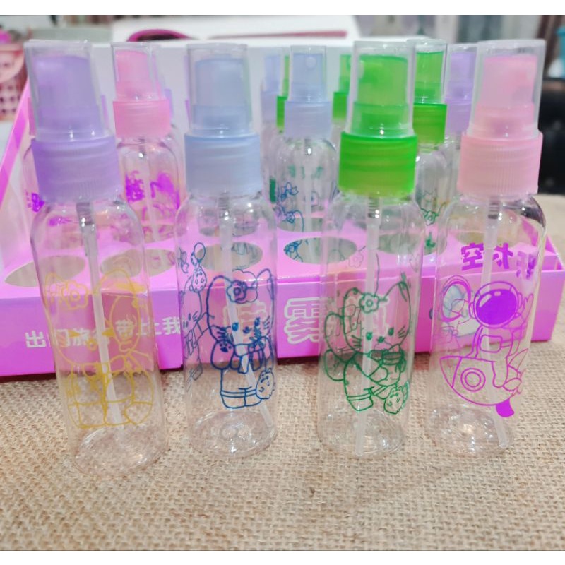 Chai xịt phun sương 60ml in hình cute