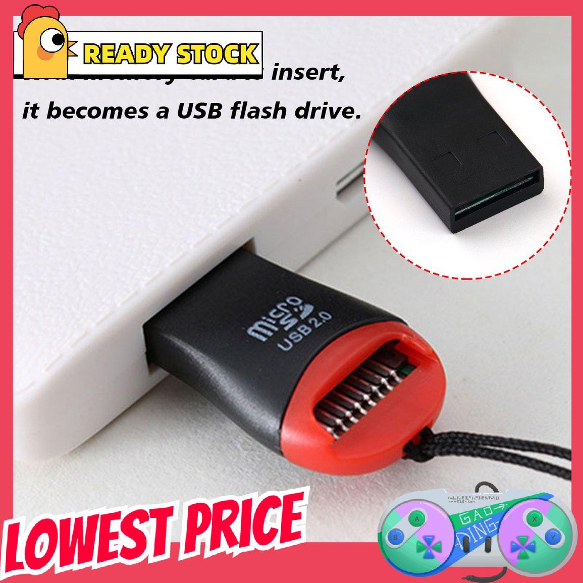 Usb 2.0 Mini T-Flash Tf M2 M 2 Hỗ Trợ Thẻ Nhớ Hỗ Trợ 2gb 4gb 8gb 16gb | BigBuy360 - bigbuy360.vn