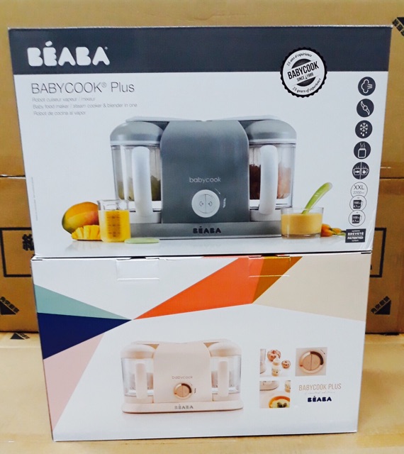 Máy xay hấp cao cấp Beaba Babycook 4 in 1 ĐÔI