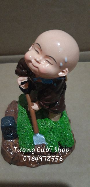 BỘ TƯỢNG 3 CHÚ TIỂU LÀM VƯỜN