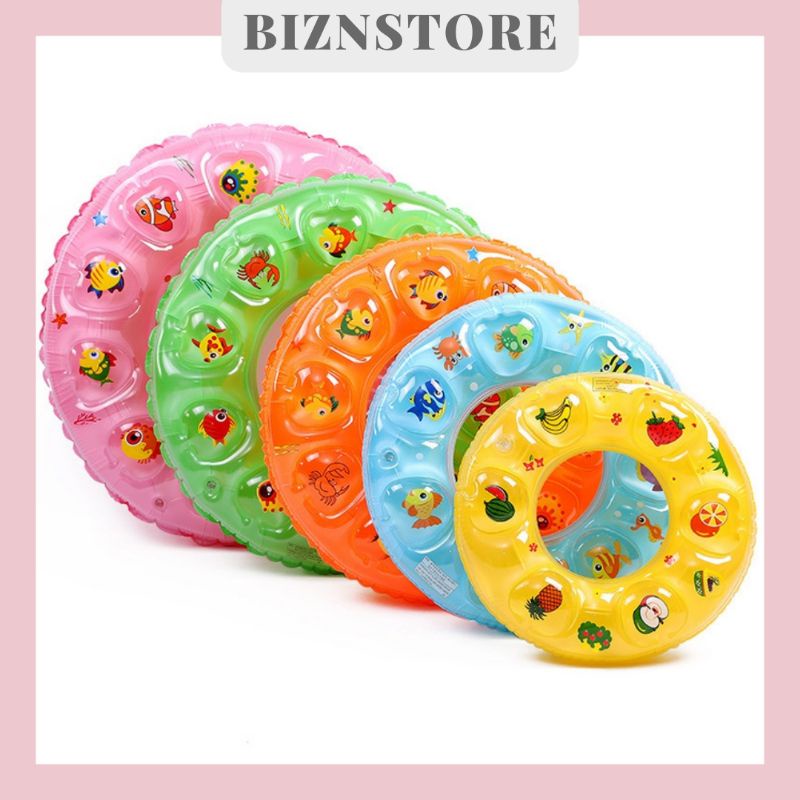 Phao tròn tập bơi cho bé và người lớn dưới 60kg loại 60cm / 70cm