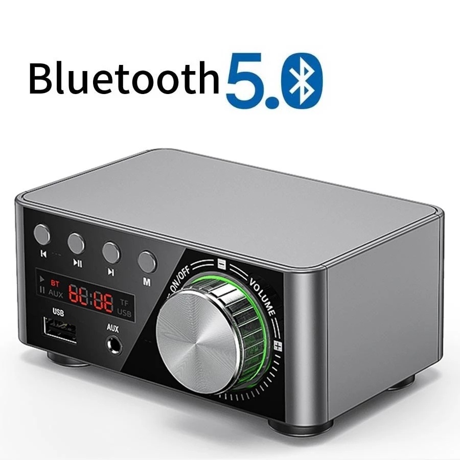 Bộ khuếch đại âm thanh mini hifi bluetooth 5.0 Tpa3116 50W*2 chuyên dụng chất lượng cao