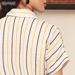 Áo sọc tay dơi AA464 GUMAC