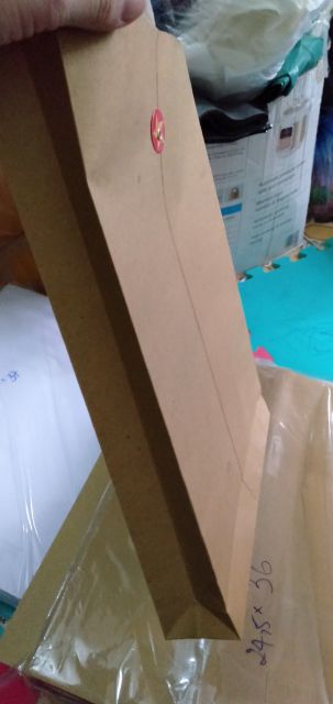 Phong bì nâu a4 có đáy/ phong bì a4 có đáy (combo 50 cái) không khuy