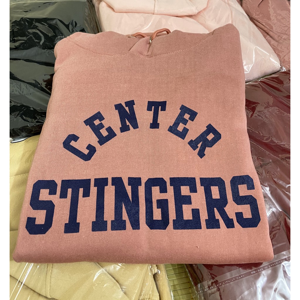 Áo hoodie nữ nỉ bông Ulzzang unisex loại CAO CẤP chất đẹp có mũ CENTER STINGERS mặc thu đông- Mới nhất