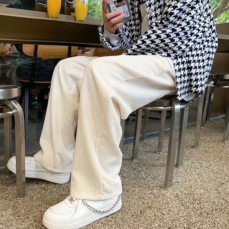 Quần ống rộng thời trang Hàn Quốc cho nam và nữ