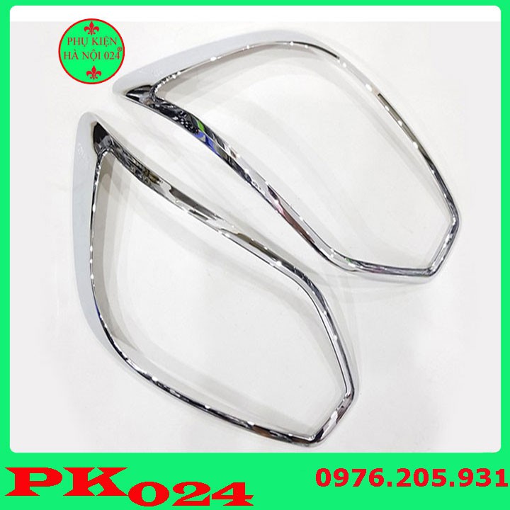 [Kia Soluto] Ốp Viền Đèn Pha, Hậu Mạ Crom Cho Xe - Kia Soluto