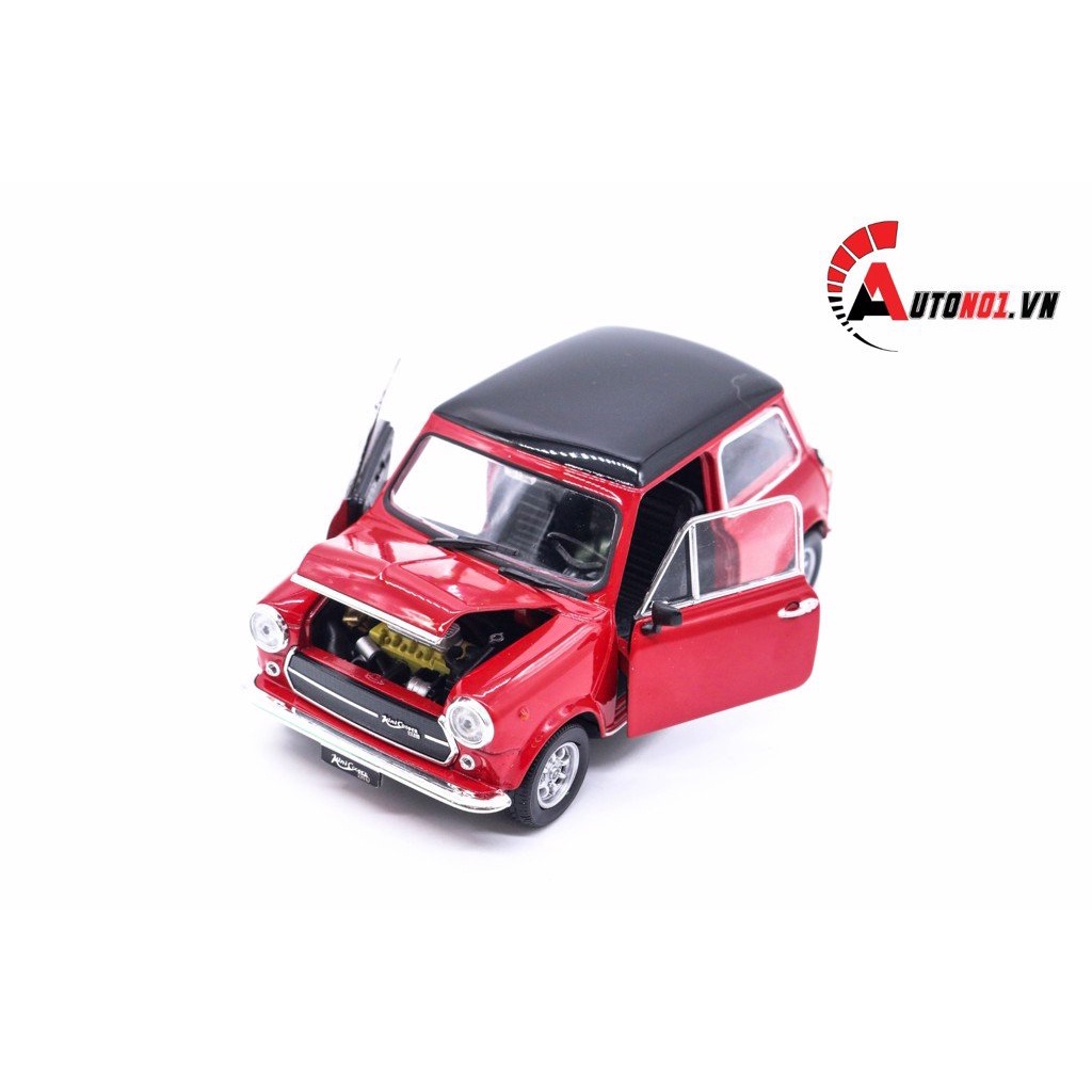 MÔ HÌNH XE MINI COOPER 1300 RED 1:24 WELLY 5746