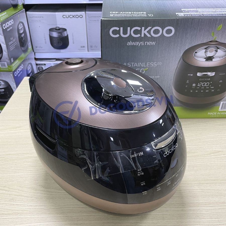 Nồi cơm điện cao tần Cuckoo IH CRP-AHXB1060FB. Bảo Hành Chính Hãng Cuckoo