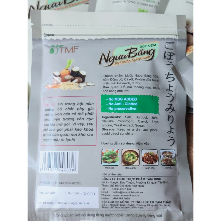 BỘT NÊM NGƯU BÁNG 450gram [chính hãng]