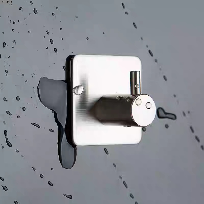 Combo 4 Móc Inox SUS304, Móc Dán Tường Siêu Dính, Móc Treo Đồ Gia Đình Tiện Lợi - MTRU