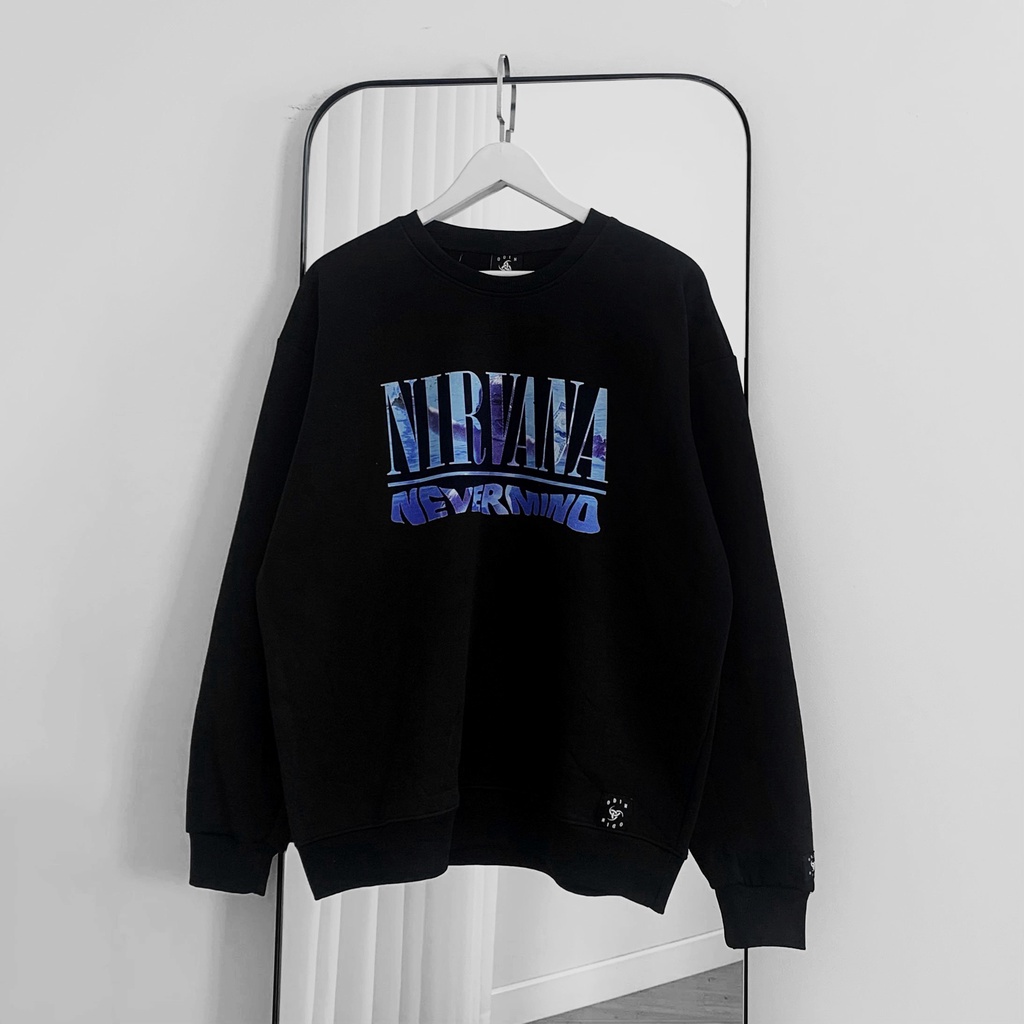 Áo Sweater OD Oversize Nevermino, áo nỉ dài tay Unisex ODIN CLOTHING | BigBuy360 - bigbuy360.vn