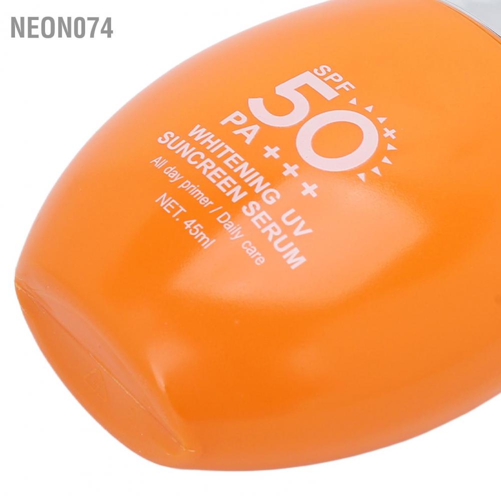 [Hàng mới về] Kem chống nắng chống tia UV tươi mới dưỡng ẩm da mặt SPF50+++ 45ml
