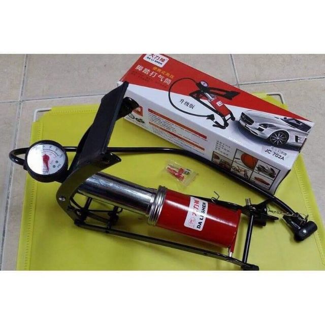 Bơm Hơi Đạp Chân Mini