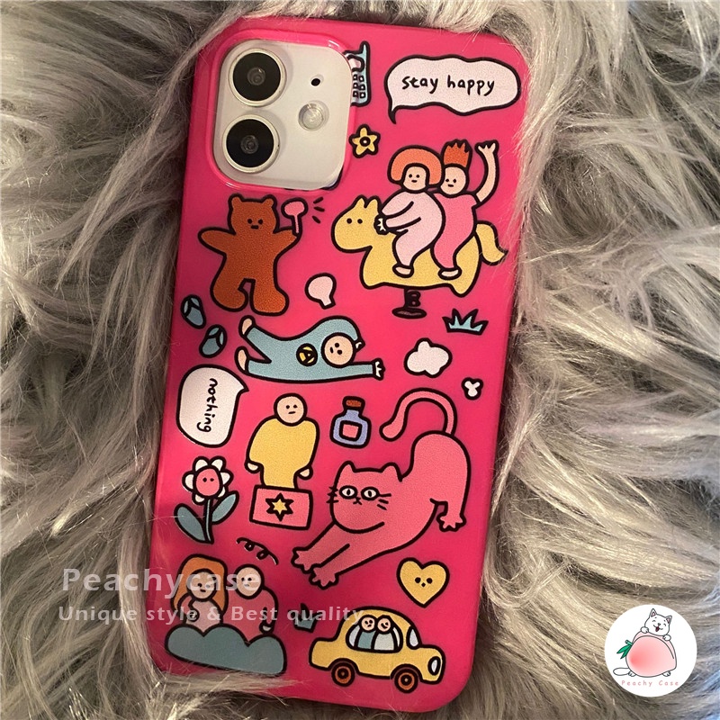 Ốp Điện Thoại TPU Mềm Chống Bụi Hình Gấu Hoạt Hình Cho iPhone 13 Mini 12 Pro Max 11 Xr Xs Max X 7 8 Plus 12Mini