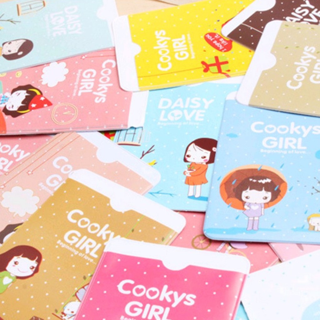 Túi đựng thẻ căn cước công dân, giấy tờ in hình dễ thương T2 Giá Rẻ