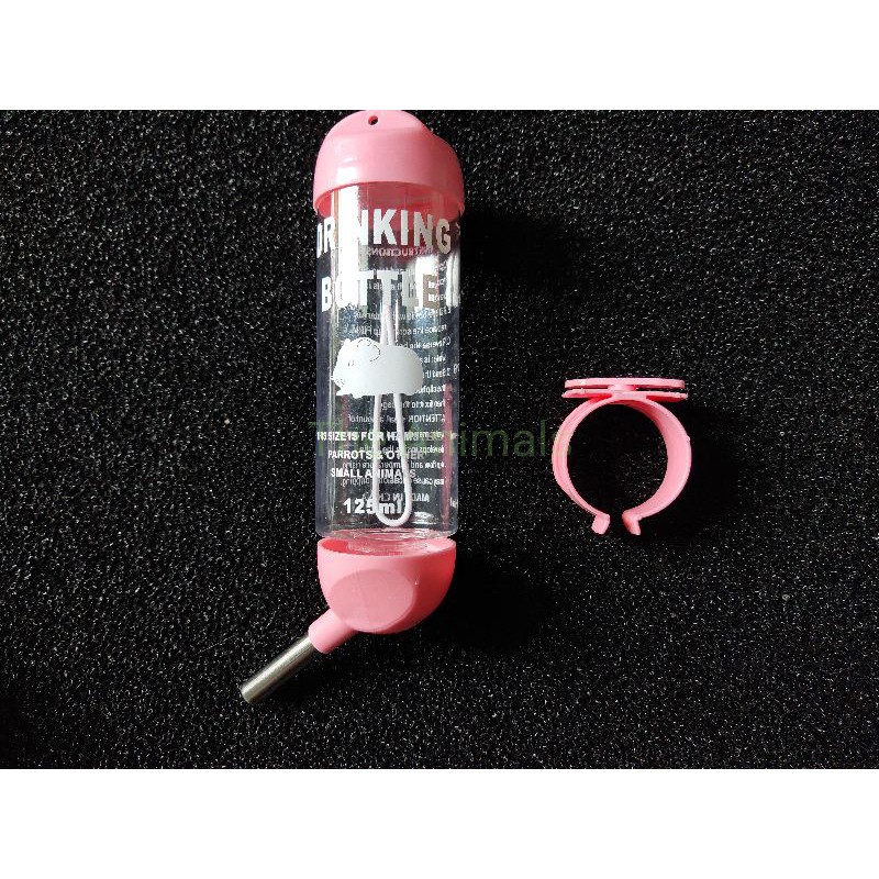 Bình uống nước cho chuột hamster, thỏ, nhím, sóc 125ml