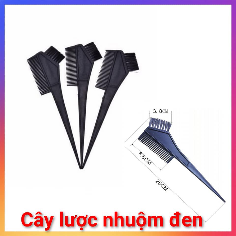[GIÁ SIÊU RẺ] Cây lược nhuộm tóc 2 đầu (đầu cọ đen)