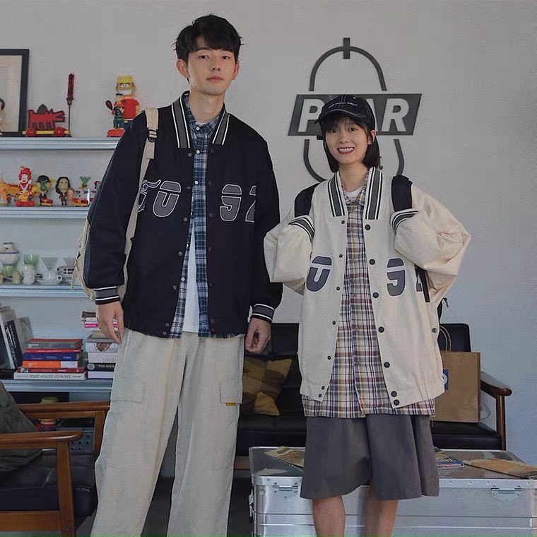 ÁO KHOÁC BOMBER NAM NỮ VẢI MERO CAO CẤP PHONG CÁCH BÓNG CHÀY THỜI TRANG - TP412 [NewUnisex]