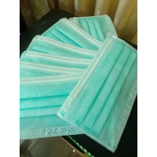 Khẩu trang y tế 4 lớp màu xanh mint