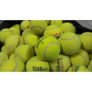 Combo 10 bóng tennis cũ