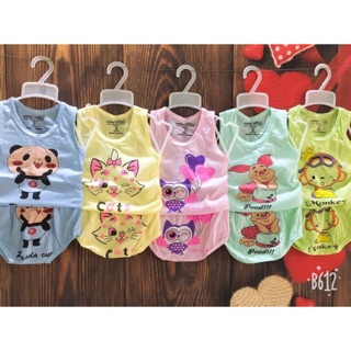 Thanh lí set 5 bộ ba lỗ cho bé