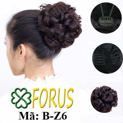 Tóc búi hoa lưới chụp B-Z6 Sỉ 35k