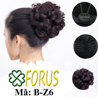 Tóc búi hoa lưới chụp B-Z6 Sỉ 35k