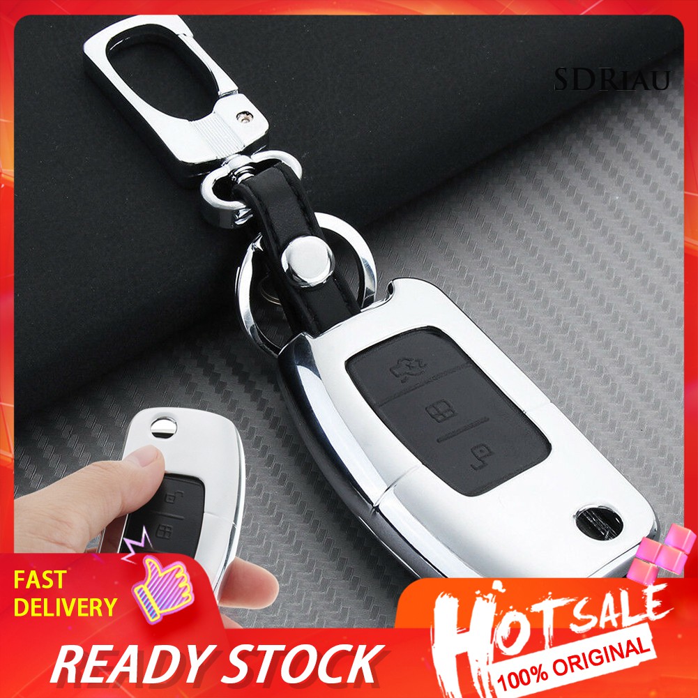 Vỏ Chìa Khóa Điều Khiển Từ Xa, 3 Nút Bấm Cho Ford Fiesta Focus E-Cosport