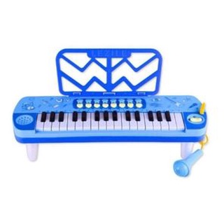 Đồ chơi đàn piano cho bé có đèn nhạc và micro chuẩn âm - tặng kèm pin