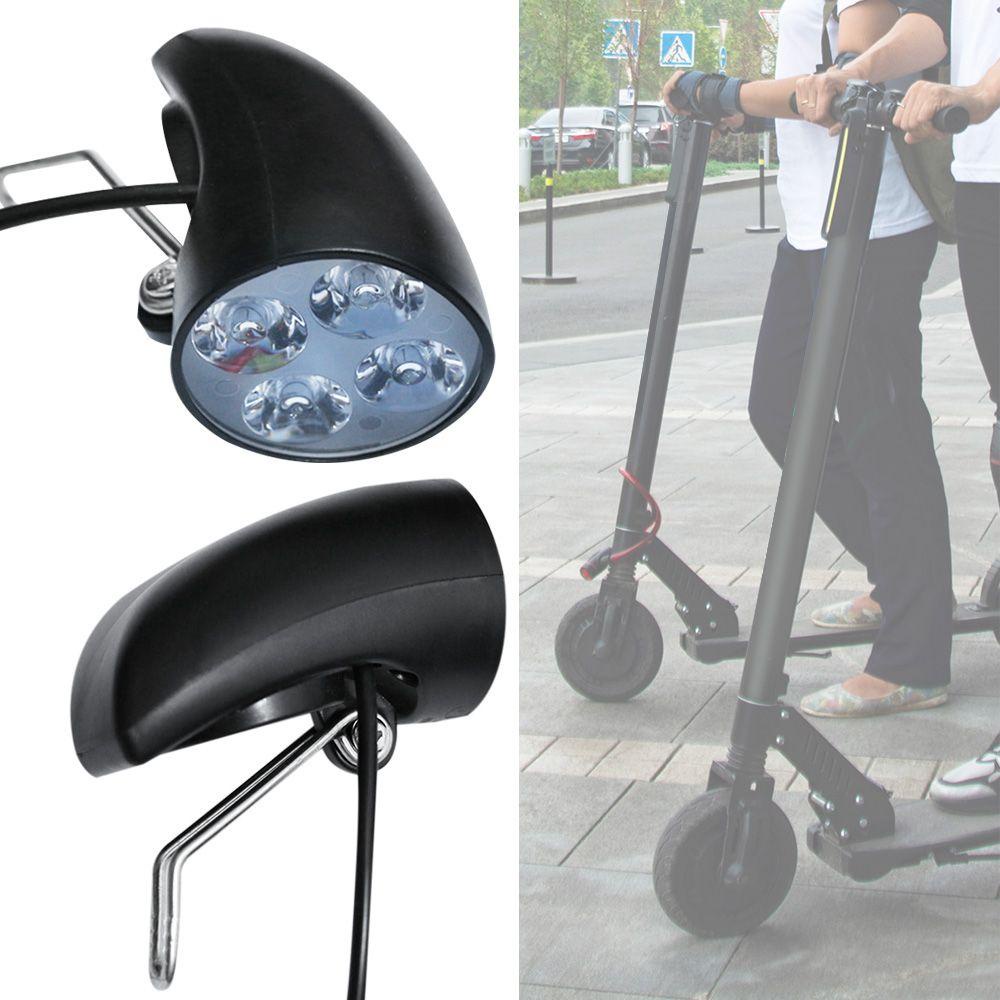 Đèn Pha Kèm Còi Gắn Phía Trước Xe Scooter Điện