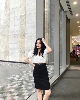 Áo croptop bèo