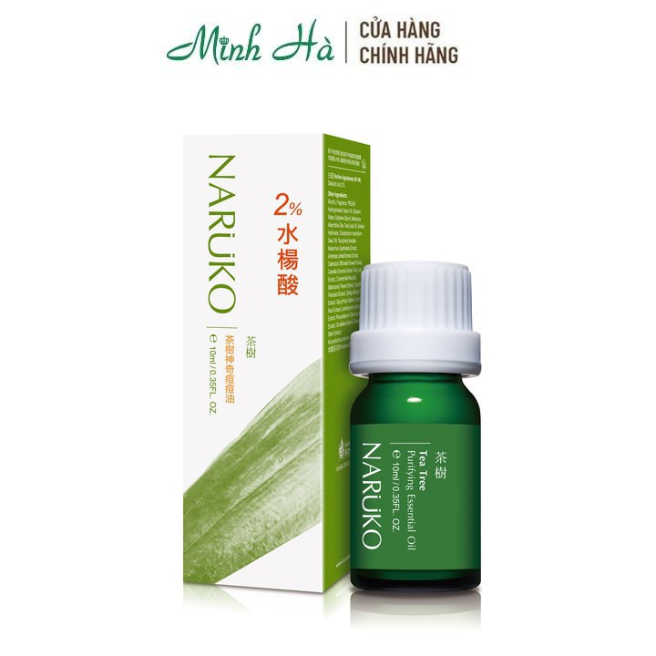 Tinh dầu chấm mụn Naruko Tea Tree Purifying Essential Oil 10ml