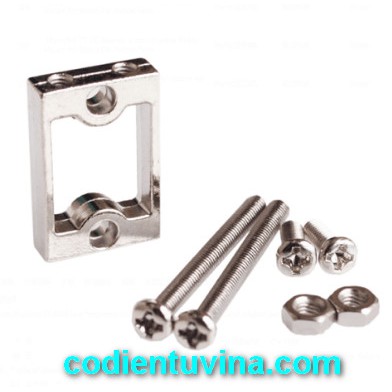 Gá động cơ DC giảm tốc V1 (kim loại)