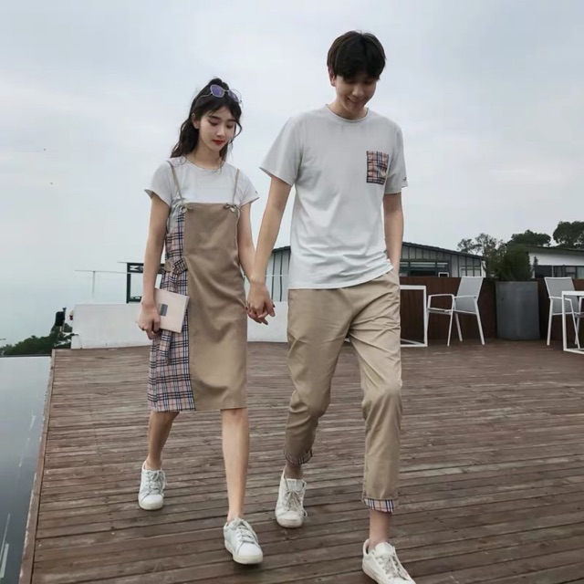 Set đồ đôi nam nữ hè 2019