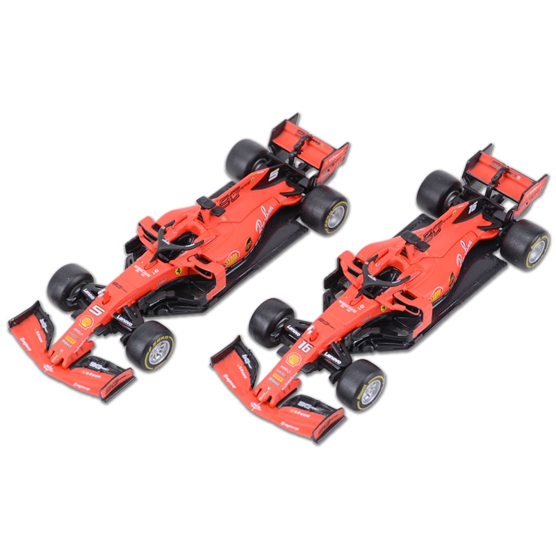 Bburago 1:43 2021 Đội đua Ferrari SF1000 # 16 # 5 Đua xe công thức F1 Xe tĩnh Die Cast Xe Sưu tầm Đồ chơi ô tô mô hình