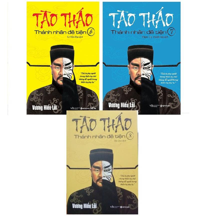 Sách - Tào Tháo: Thánh nhân đê tiện (Combo từ tập 6 - tập 10) - AlphaBooks