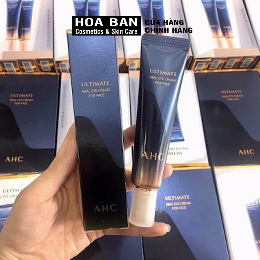 Kem Mắt AHC Ageless Real Eye Cream For Face 12ml &30ml | BigBuy360 - bigbuy360.vn