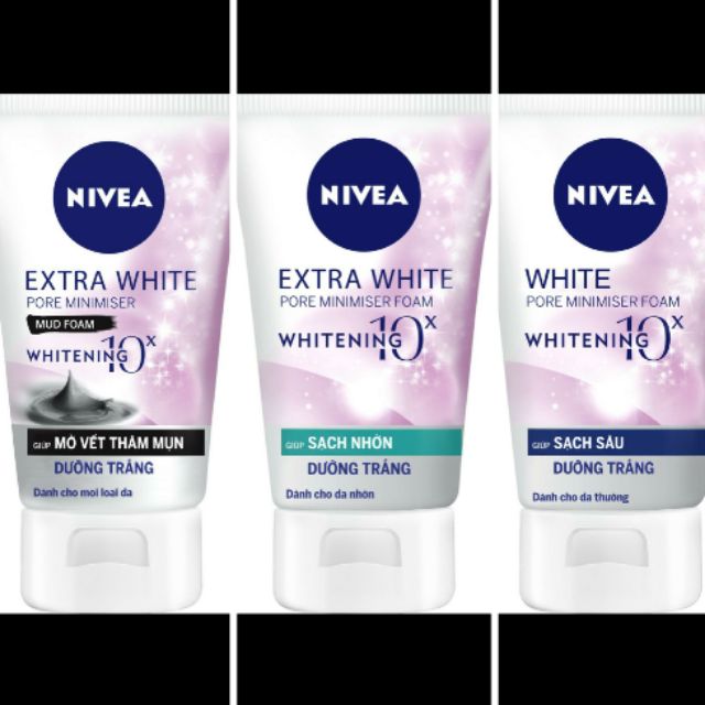 Sữa rửa mặt NIVEA WHITENING 100G