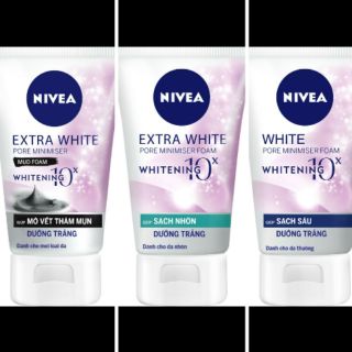 Sữa rửa mặt NIVEA WHITENING 100G