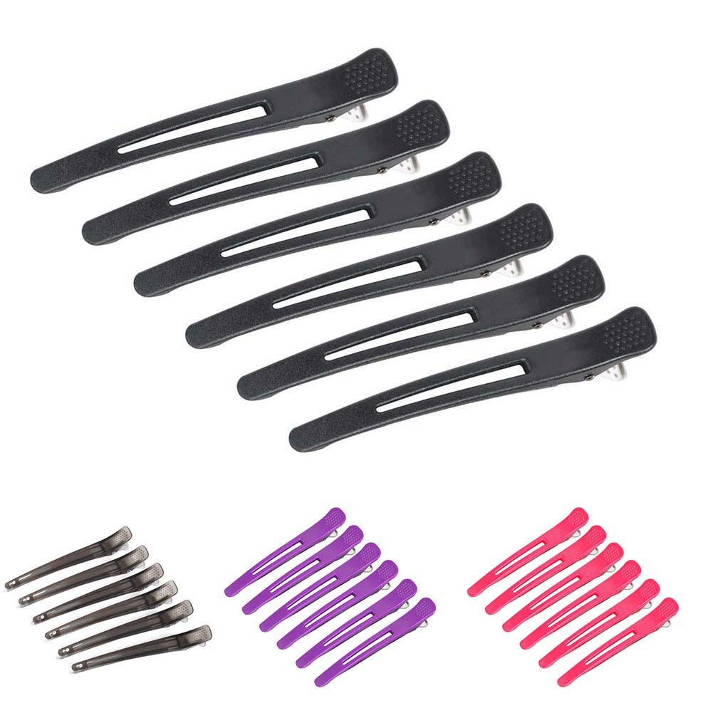 Set 6 Kẹp Chia Phần Tóc Chuyên Dụng Cho Thợ Làm Tóc