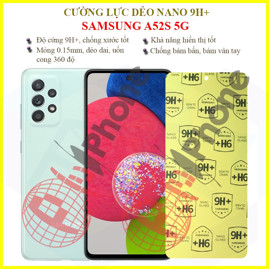 Dán cường lực dẻo nano Samsung A52s 5G
