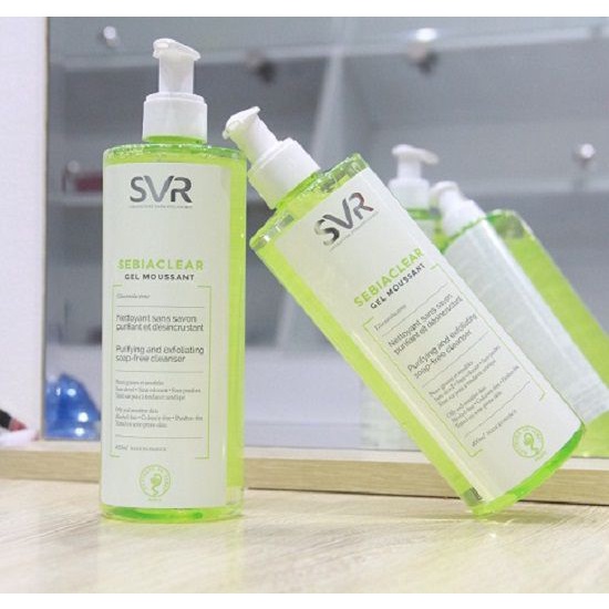 Sữa rửa mặt SVR không chứa xà phòng Sebiaclear Gel Moussant 400ml