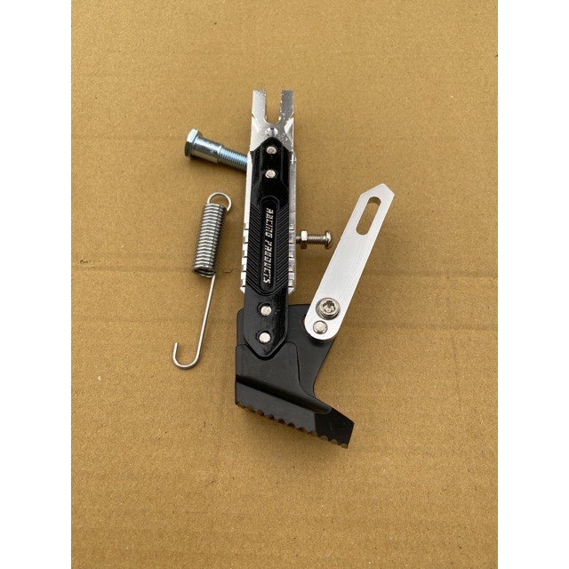 Chân chống nhôm CNC nguyên khối cao cấp. Tăng chỉnh đa chức năng